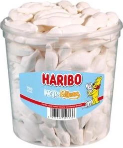 Haribo Witte Muizen - 150 Stuks